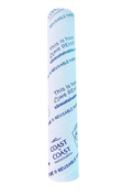 Reusable paper towel roll with branding on a white background