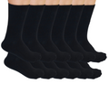 Set of black bamboo viscose socks displayed on a white background