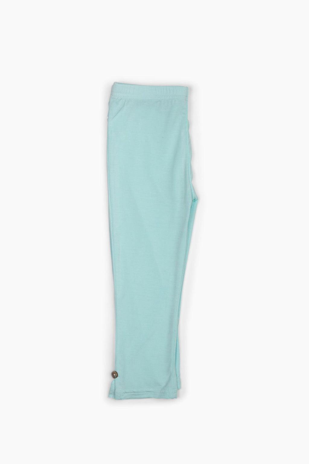 Light blue pants on a white background